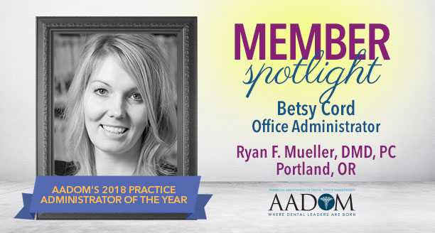 Meet the 2018 Practice Administrator of the Year