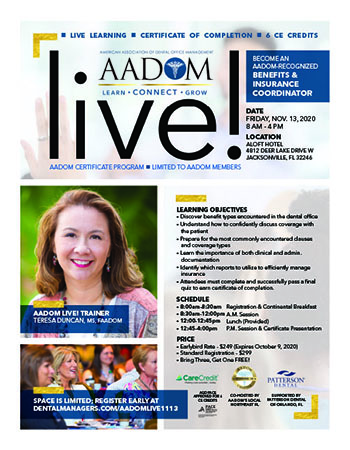 AADOM Live Flyer - Click the image to download the information