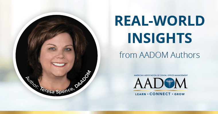 Teresa Spence, DAADOM with text, "Real-world insights from AADOM authors"