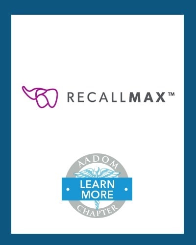 RecallMax logo with AADOM Chapter logo saying 
