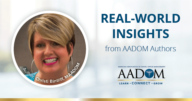 Real World Insights from AADOM Authors - Christi Bintliff