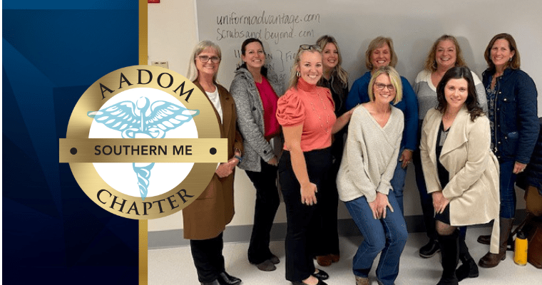 The Southern ME Chapter Aids Dental Assisting Class with Job Placement