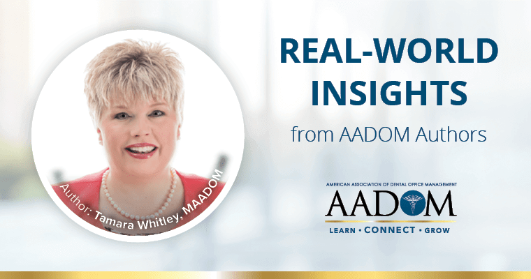 Real World Insights from AADOM Authors - Tamara Whitley
