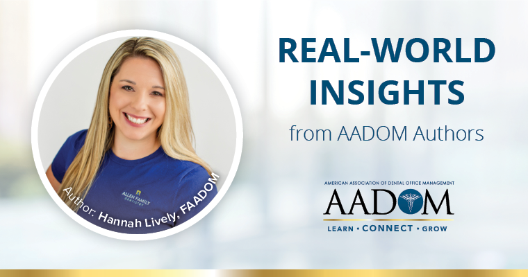 Real World Insights from AADOM Authors - Hannah Lively
