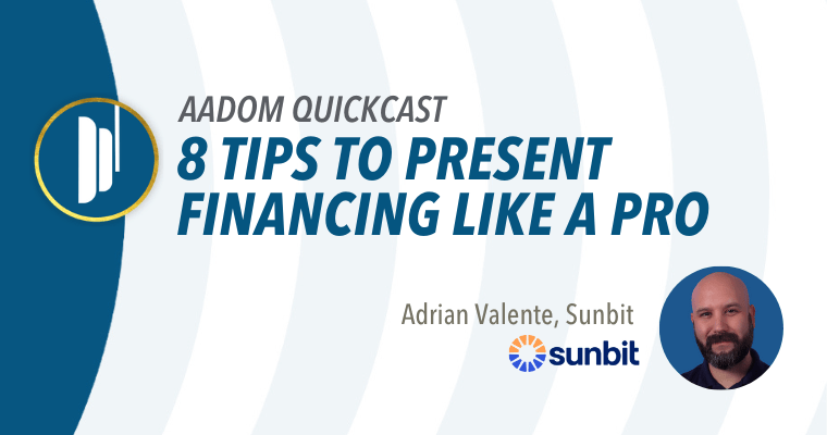 QUICKcast: 8 Hacks to Present Financing Like a Pro