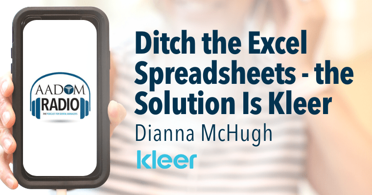 AADOM PODcast – Ditch the Excel Spreadsheets, The Solution is Kleer
