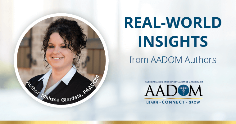 Real World Insights from AADOM Authors - Malissa Gianfala