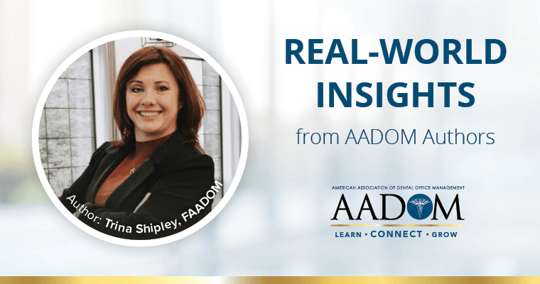 Real World Insights from AADOM Authors - Trina Shipley