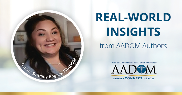 Real World Insights from AADOM Authors - Brittany Rogars