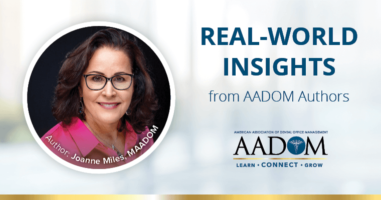 Real World Insights from AADOM Authors - Joanne Miles