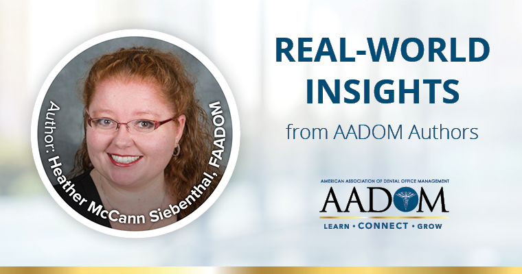 Real World Insights from AADOM Authors - Heather Siebenthal