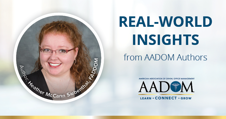 Real World Insights from AADOM Authors - Heather Siebenthal