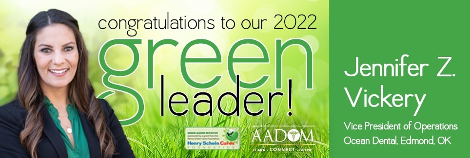 Ad announcing Jennifer Vickery as the Green Leader Winner 2022