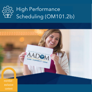 High-Performance Scheduling (OM101.2b), Presented by Sandy Baird, MBA