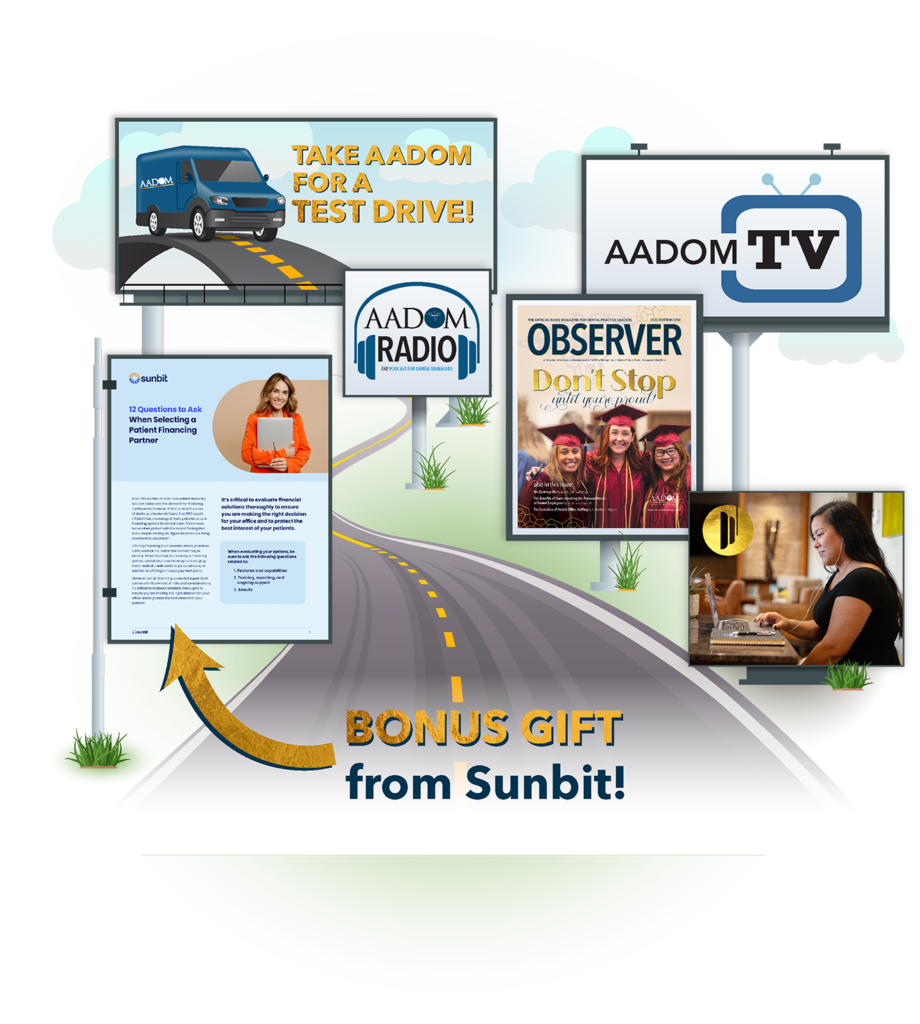 Take AADOM Membership for a Test Drive