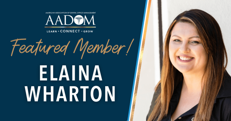 AADOM Featured Member – Elaina Wharton