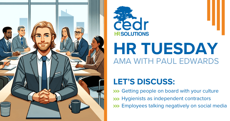 HR Tuesday AMA with Paul Edwards