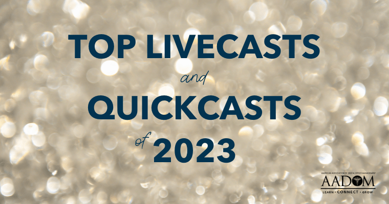 Top LIVEcasts and QUICKcasts of 2023