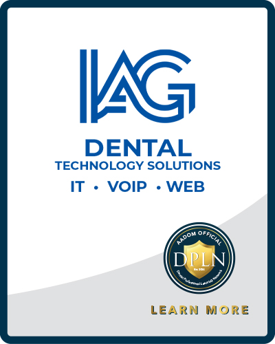 IAG Integrated Axis Group logo with AADOM DPLN logo saying 