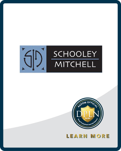 Schooley Mitchell logo with AADOM DPLN logo 
