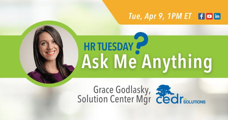 Upcoming HR Tuesday Ask Me Anything – “I have an employee who takes their phone into the bathroom for 20 minutes!” – You Asked, We Answered (April 2024)